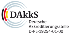 [Translate to English:] DAkkS Logo